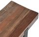 Classic Home Duarte Black/Rustic Brown 74" Bench-3