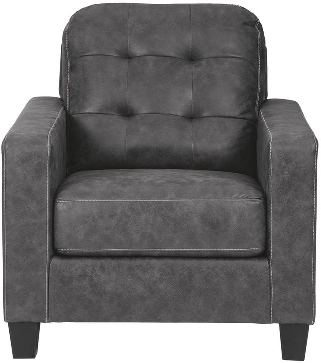 Benchcraft® Venaldi Gunmetal Chair-1