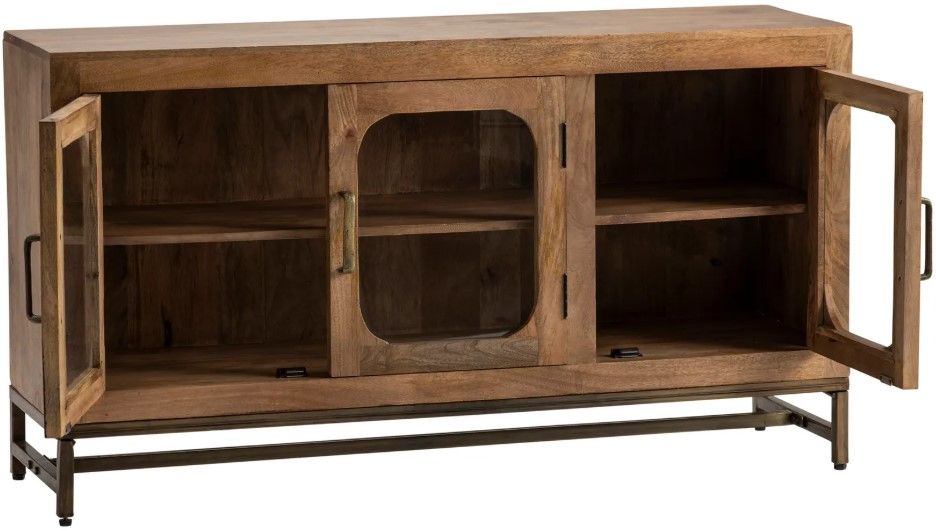 Crestview Collection Bengal Manor Media Credenza Sideboard - Thumbnail 3