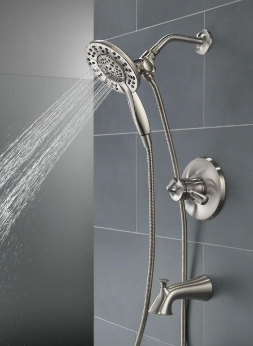 Delta Kayra® Monitor® 17 Series Stainless Two-in-One Tub and Shower Trim-3