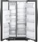 Whirlpool® 33" 21 Cu. Ft. Black Side-by-Side Refrigerator-1