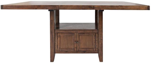 Jofran Inc. Mission Viejo Warm Brown High/Low Dining Table-2