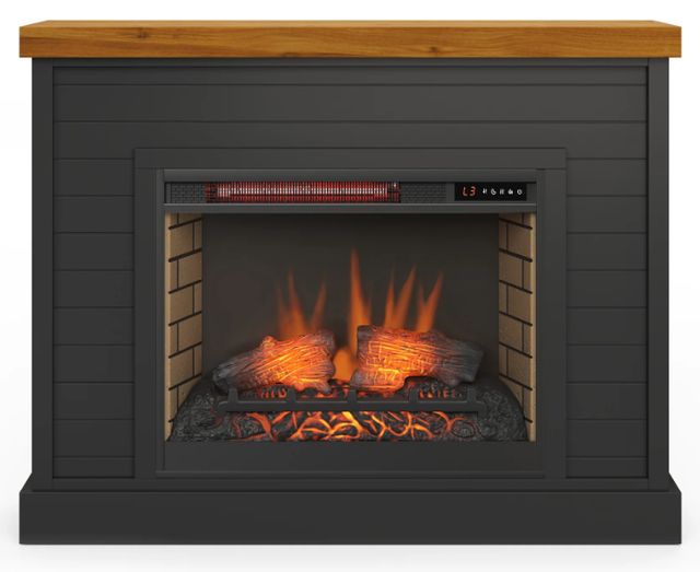 Legends Home Washington Seal Skin/Whiskey Fireplace Mantel-3