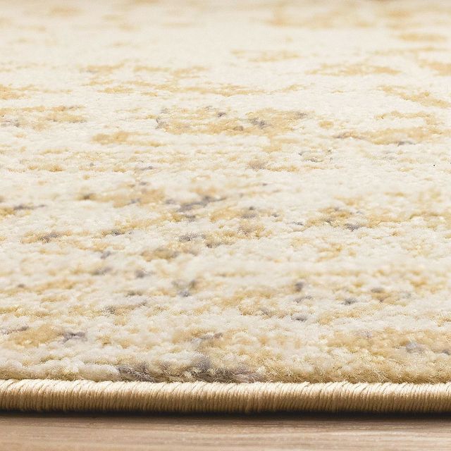 Kalora Interiors Eclipse Beige/Cream 5'x8' Area Rug-1