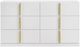 Coaster® Ines White High Gloss Bedroom Dresser Cabinet-1
