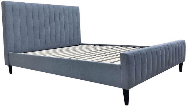 Fashion Bed Group® Cora Gray King Panel Bed-0