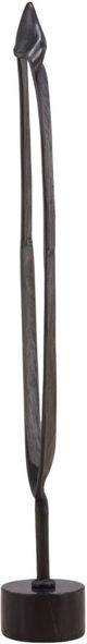 Dovetail Furniture Stanfield Black Brass Small Sculpture-2