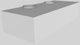 Vent-A-Hood® 54" White Wall Mounted Range Hood-5
