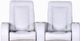 Jaymar 2 Piece Hugo Gray Gr. 20 Home Theater Loveseat Sectional-1