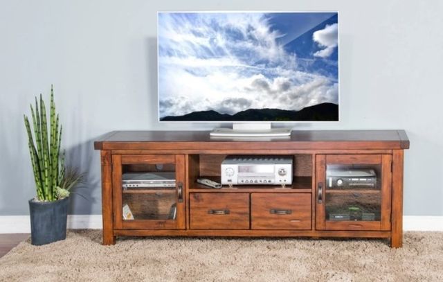 Sunny Designs™ Tuscany Vintage 74" TV Console-1