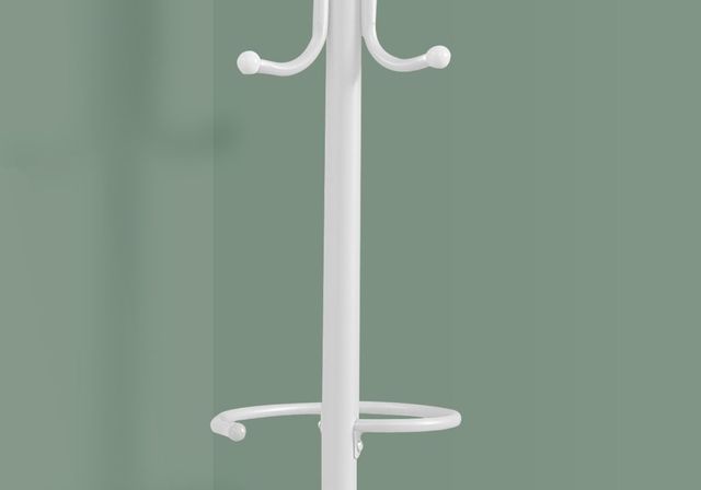 Monarch Specialties Inc. White Coat Rack-1