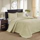 Olliix by Madison Park Yellow King Quebec Reversible Bedspread Set-0
