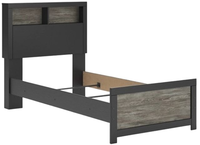 Signature Design by Ashley® Jonnifer Black/Gray Twin Bookcase Bed-1