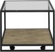 Liberty Furniture Bedford 3-Piece Black/Clear/Weathered Oak Occasional Table Set-2