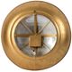 A & B Home Gold Wall Mirror with LED Light-4