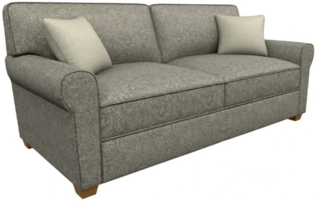 Best® Home Furnishings Customizable Shannon Full Sofa Sleeper with Honey Birch Legs-0