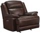 Ashley® VonKurt Dark Brown Power Rocker Recliner-0