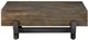 Olliix by INK+IVY Reclaimed Brown/Gun Metal Timber Coffee Table-0