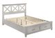 Bernards Nova II Gray Queen Panel Storage Bed-1