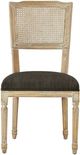Forty West Camille Urban Bark/Washable White Side Chair-2