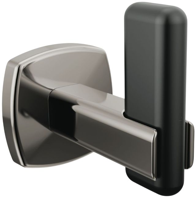 Brizo Allaria® Brilliance® Black Onyx/Matte Black Robe Hook-0