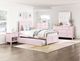 Homelegance Rowan & Rue Pink Twin Panel Bed with Trundle-2