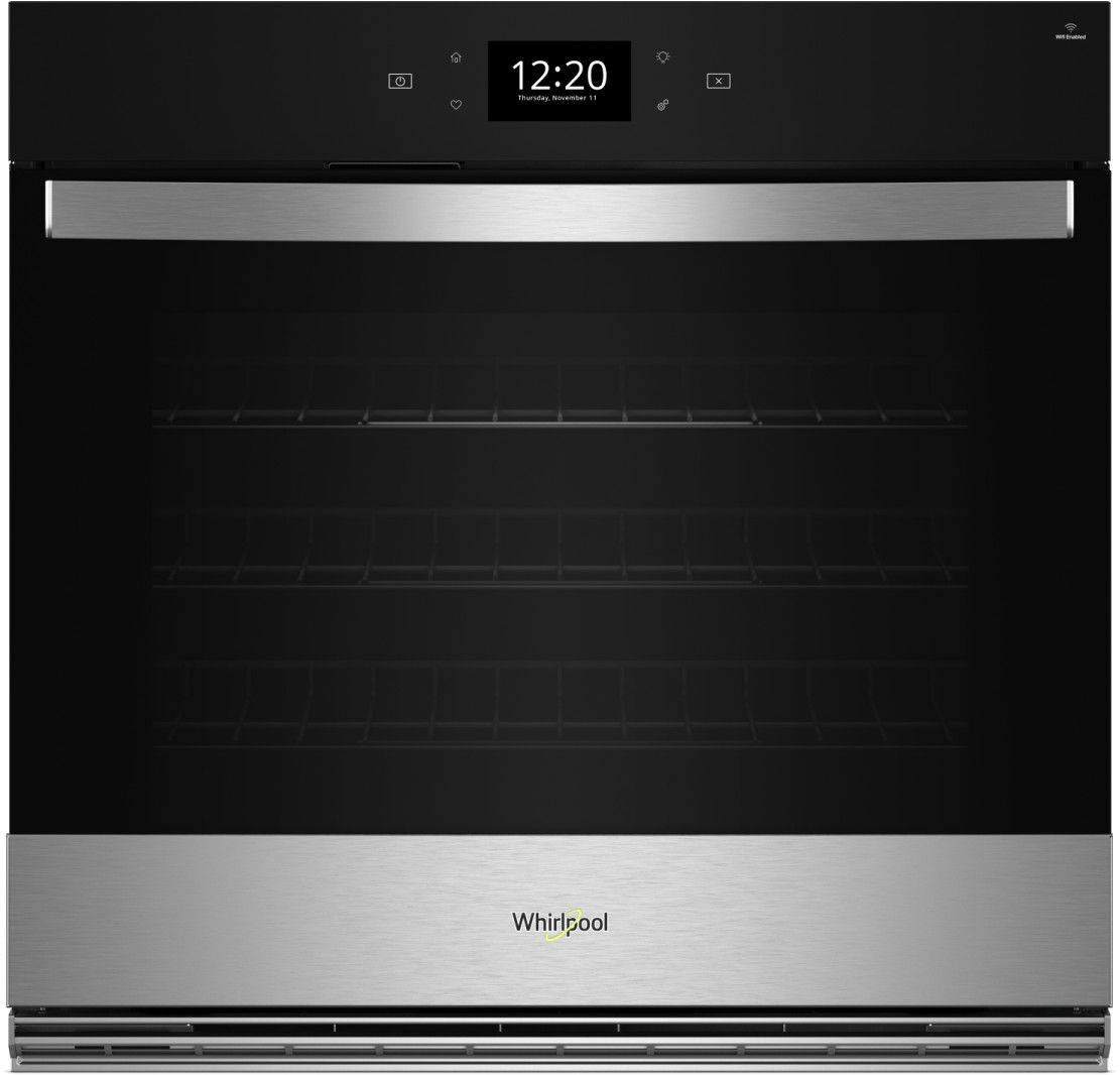 Whirlpool® 30" FingerPrint Resistant Stainless Steel Single Electric Wall Oven