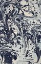 KAS Rugs Watercolors Blue Marble 5'x8' Rug-0
