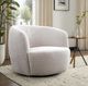 Parker House® Carina Bloke Cotton Swivel Barrel Chair-1
