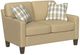 Flexsteel® Customizable Moxy Straight Track Arm Loveseat-2