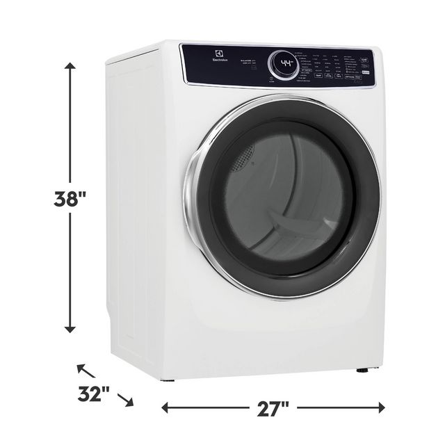 Electrolux 8.0 Cu. Ft. White Electric Dryer-7