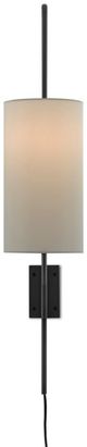 Currey & Company Tamsin Off-White/Oil Rubbed Bronze Wall Sconce-0
