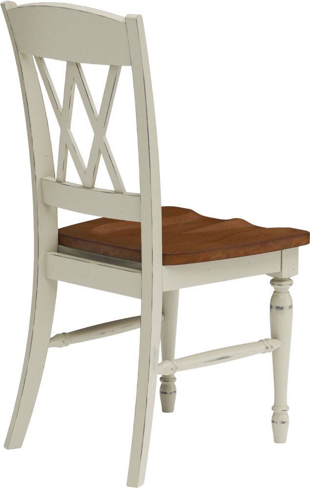 homestyles® Monarch 2-Piece Off-White Chairs-3
