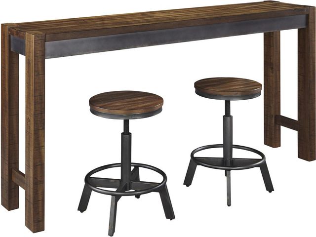 Signature Design by Ashley® Torjin Brown Counter Height Dining Table-1