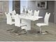Mazin Furniture Standa White Dining Table-4