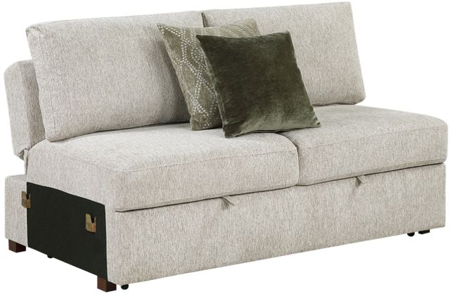 Homelegance® Isla 3-Piece Sand L-Shape Sleeper Sectional Sofa-3