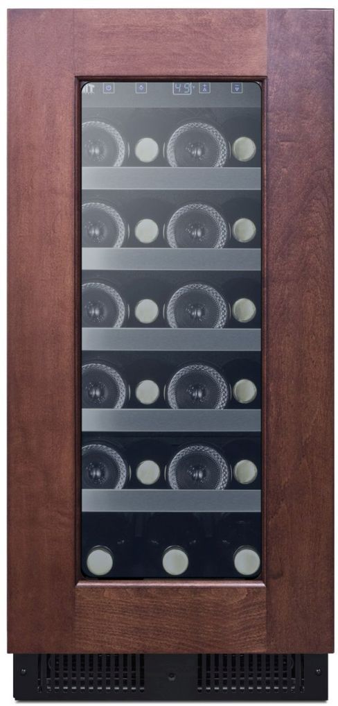 Summit® 15" 2.2 Cu. Ft. Panel Ready Built-In Wine Cooler-2