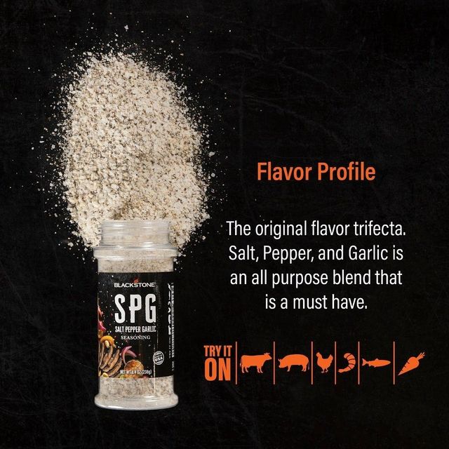 Blackstone® Salt, Pepper, and Garlic Seasoning-3