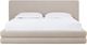 Modus Furniture Maya Brun California King Upholstered Platform Bed-2