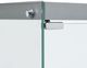 Elements International Ice Grey Display Cabinet-3