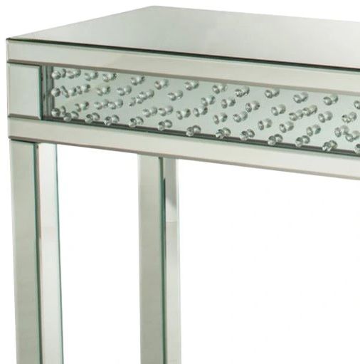 Michael Amini® Montreal™ Mirrored Console Table-1