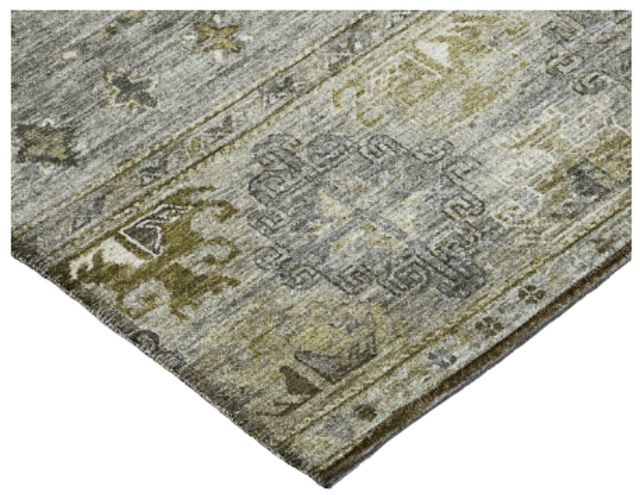 Dalyn™ Rug Company Karaj Pewter 5'x8' Area Rug-1