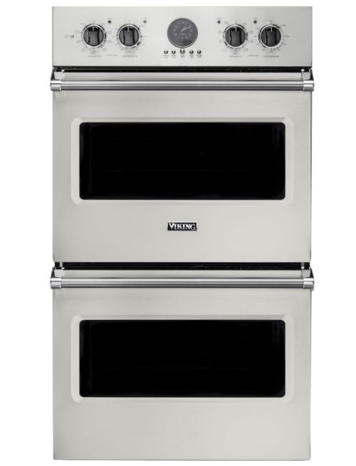 Viking® 5 Series 30" Pure White Double Electric Premiere Oven-0