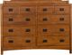 A-America® Mission Hill Bedroom Harvest Dresser-0