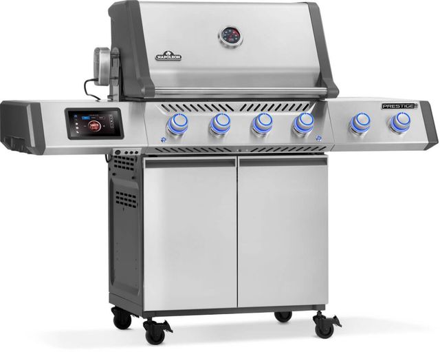 Napoleon Prestige® PRO 500 4-Burner Stainless Steel Freestanding Natural Gas Grill with Smart Technology-1