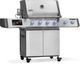 Napoleon Prestige® PRO 500 66" 4-Burner Stainless Steel Freestanding Natural Gas Grill with Smart Technology-1