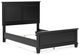 Signature Design by Ashley® Lanolee Black Full Panel Bed-1