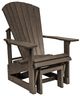C R Plastics Chocolate Single Glider-0