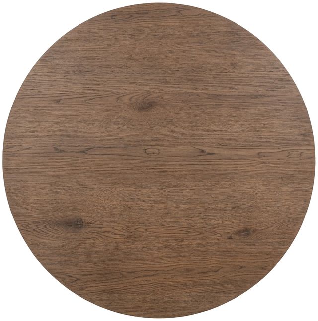 Classic Home Vander Tawny Brown Round Coffee Table-4