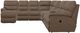 La-Z-Boy® Trouper 7-Piece Whiskey Reclining Sectional-1